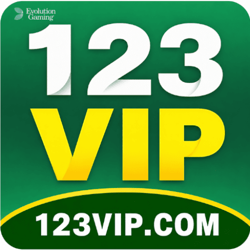 Logo 123VIP - Cassino Online Brasil